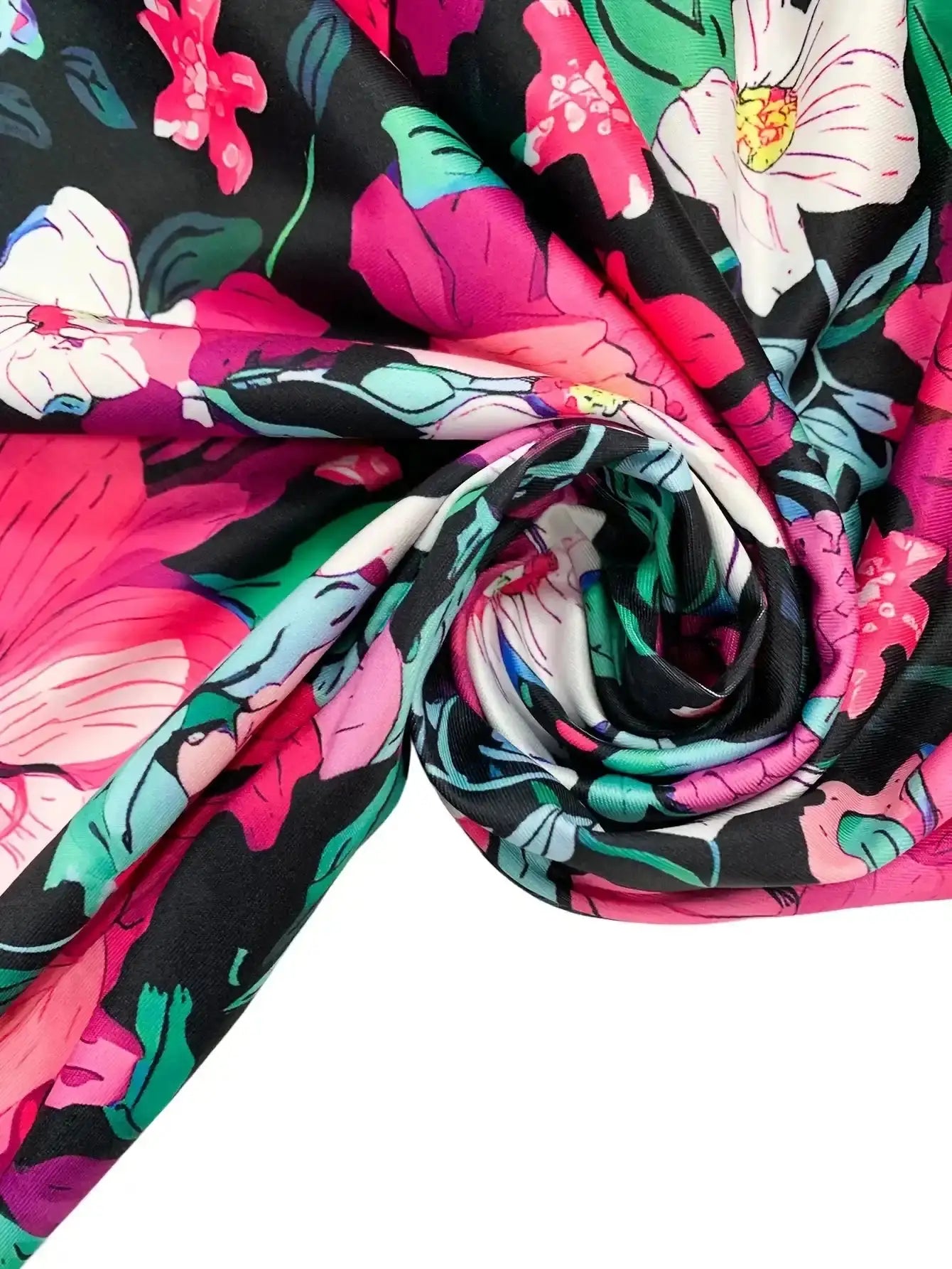 Black Floral Dress