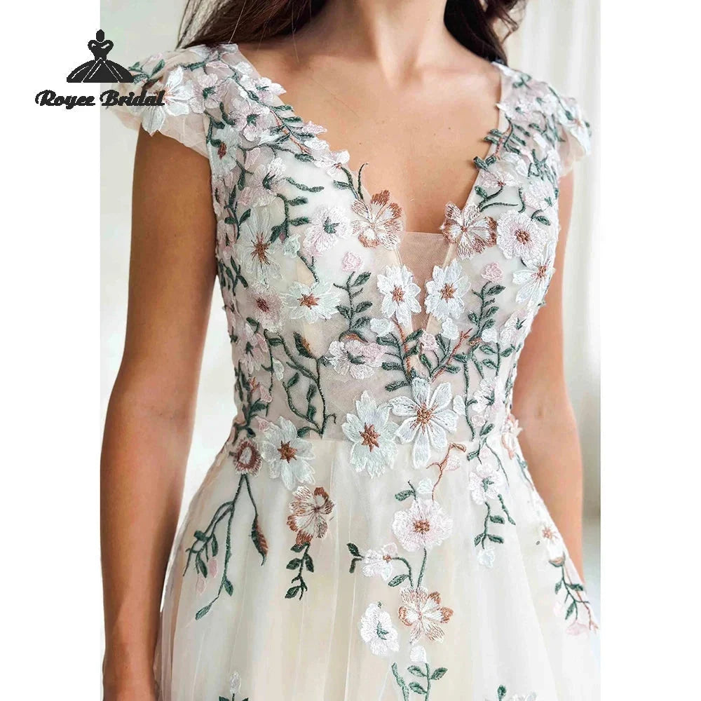 Blumenkleid Hochzeit