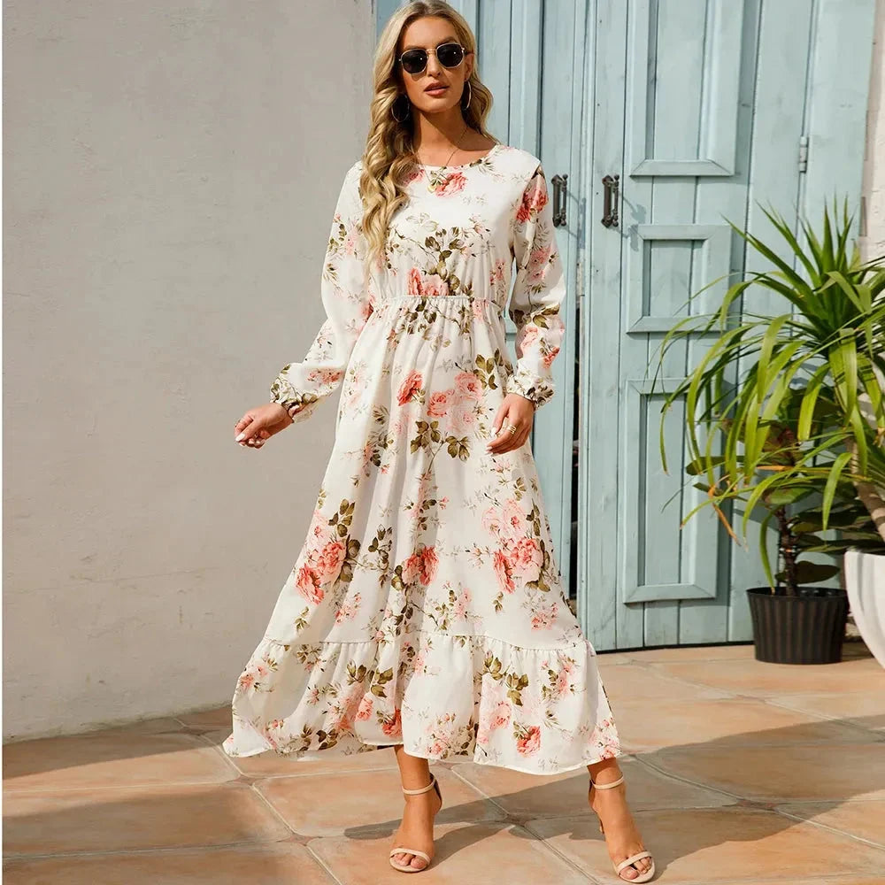 Blumenkleid Lang