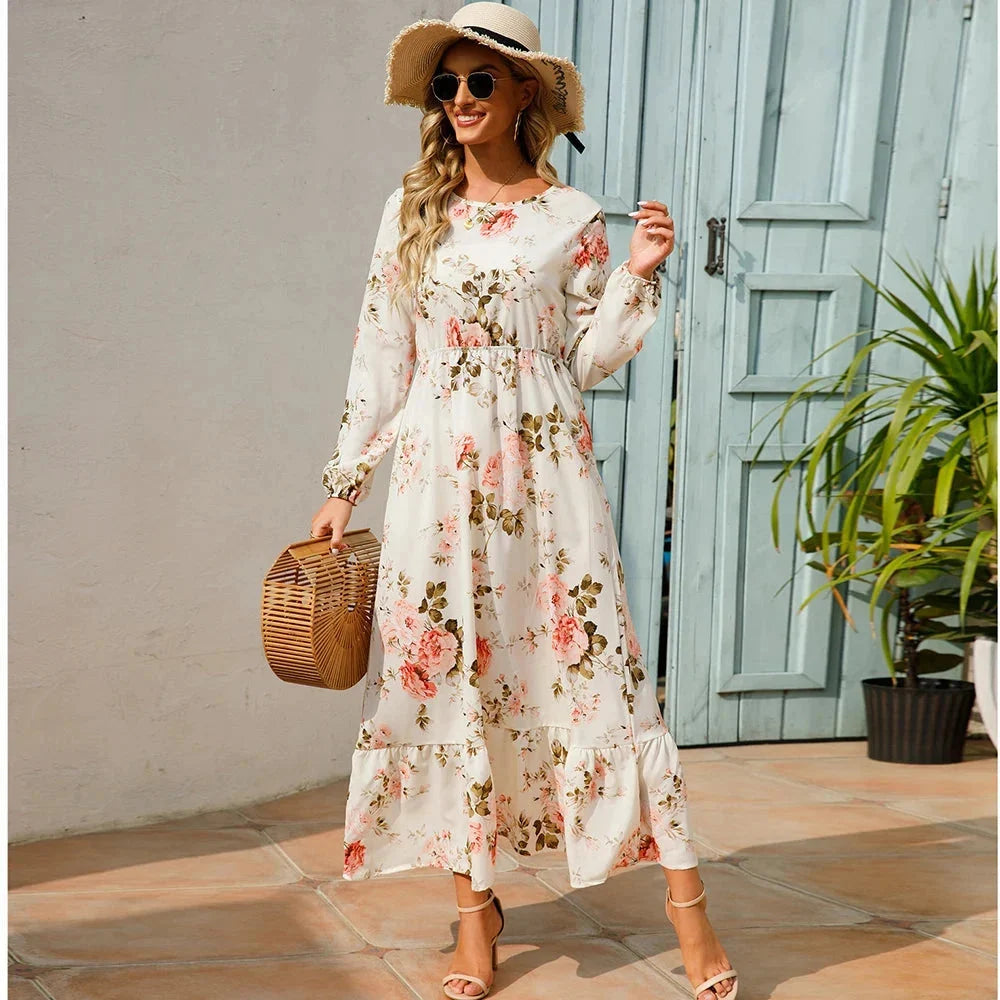 Blumenkleid Lang