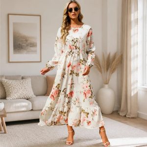 Blumenkleid Lang