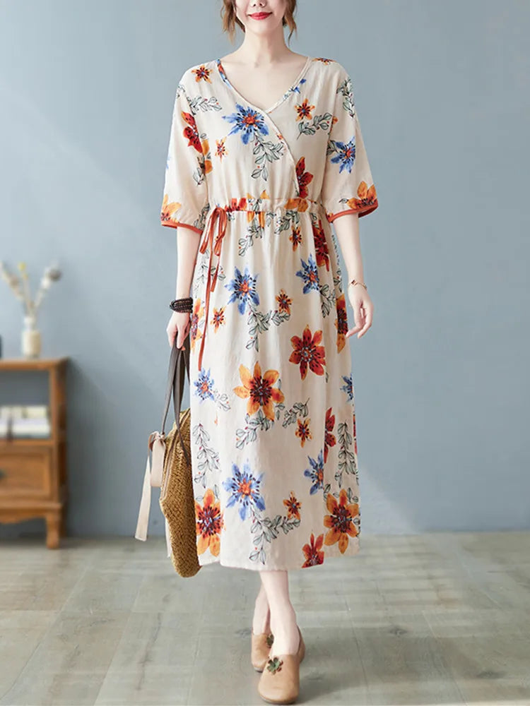 Blumenkleid Sommer
