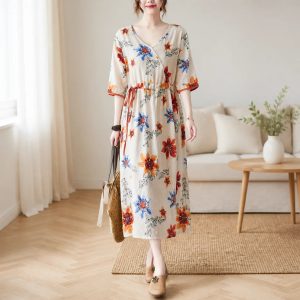 Blumenkleid Sommer