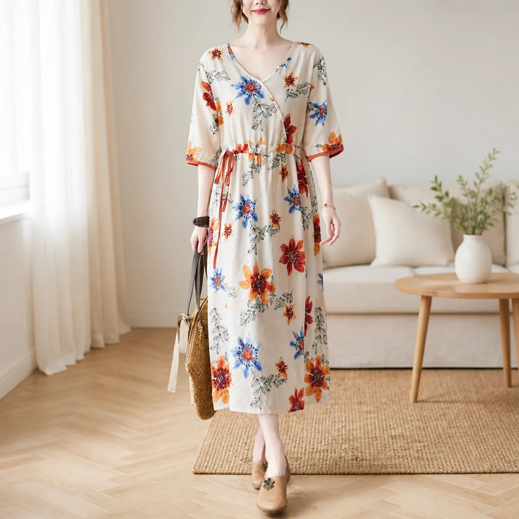Blumenkleid Sommer