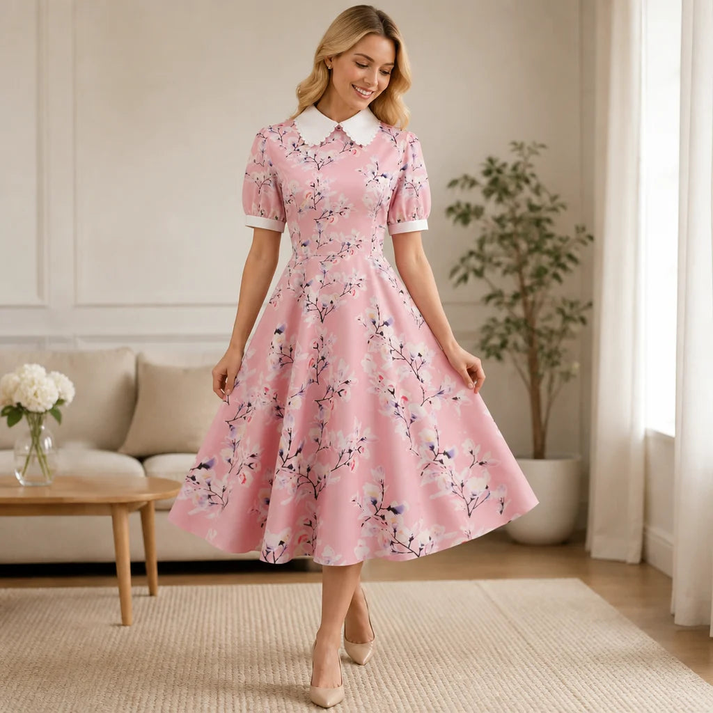 Dress Floral Midi