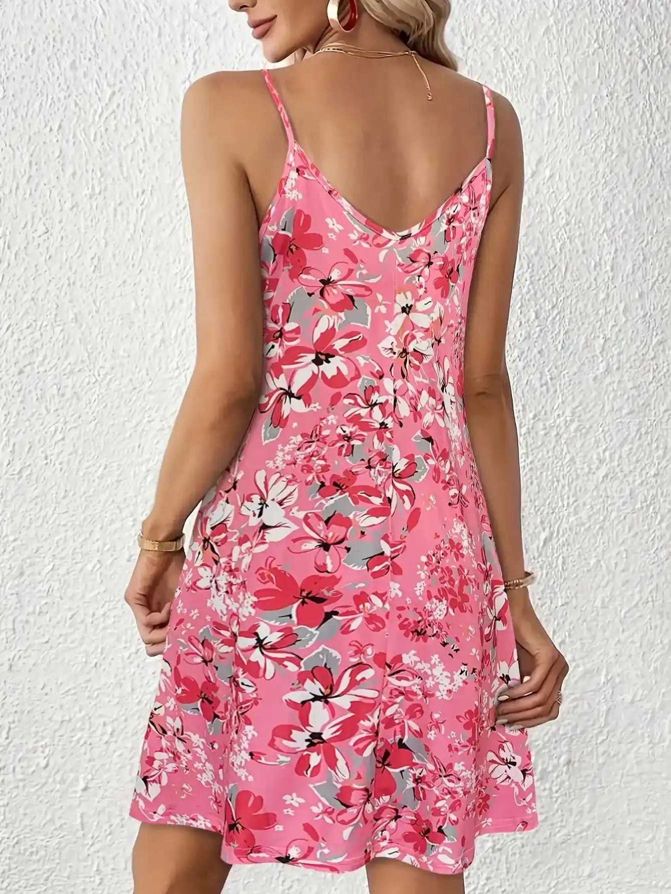 Dress Floral Pink