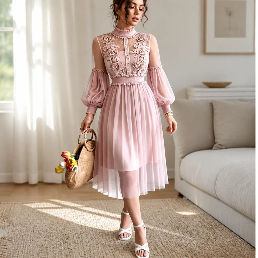 Festliche Blumenkleider