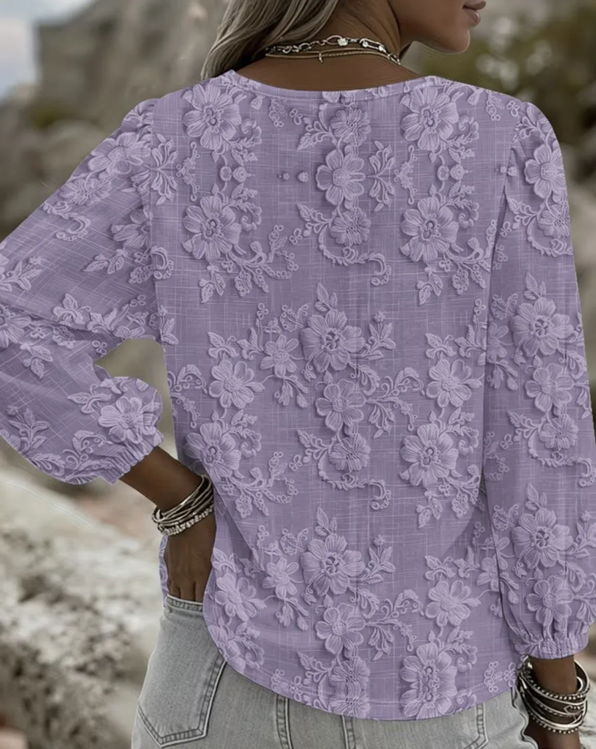 Floral And Ivy Blouse 2