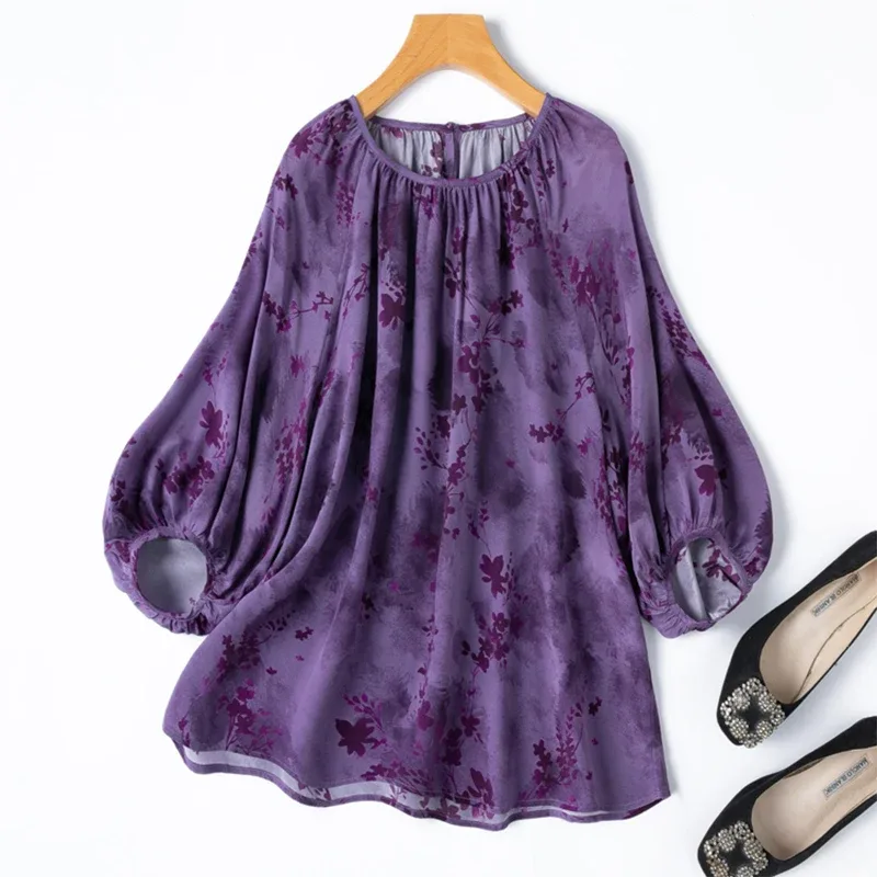 Floral Silk Blouse 2