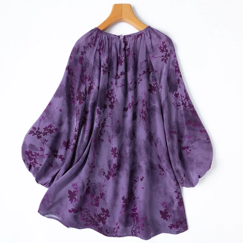 Floral Silk Blouse 5