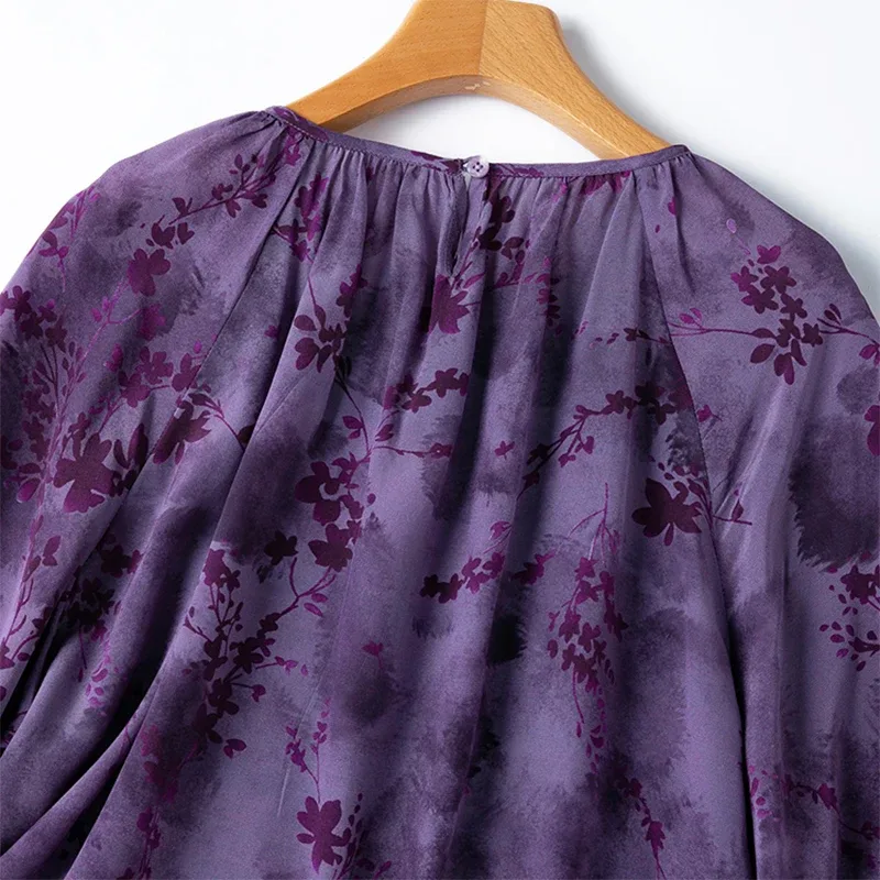 Floral Silk Blouse 6