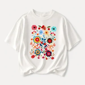 Vintage Floral Blouse 1