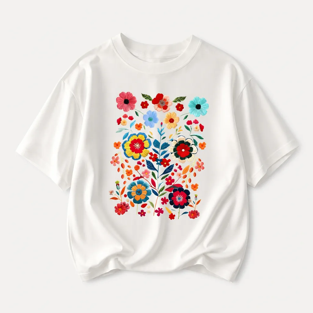 Vintage Floral Blouse 1