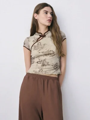 Rosen Shirt Damen 1