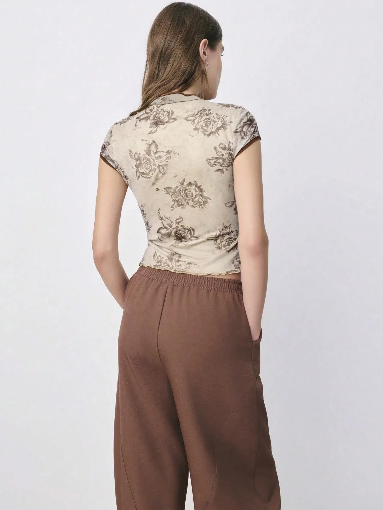 Rosen Shirt Damen 2