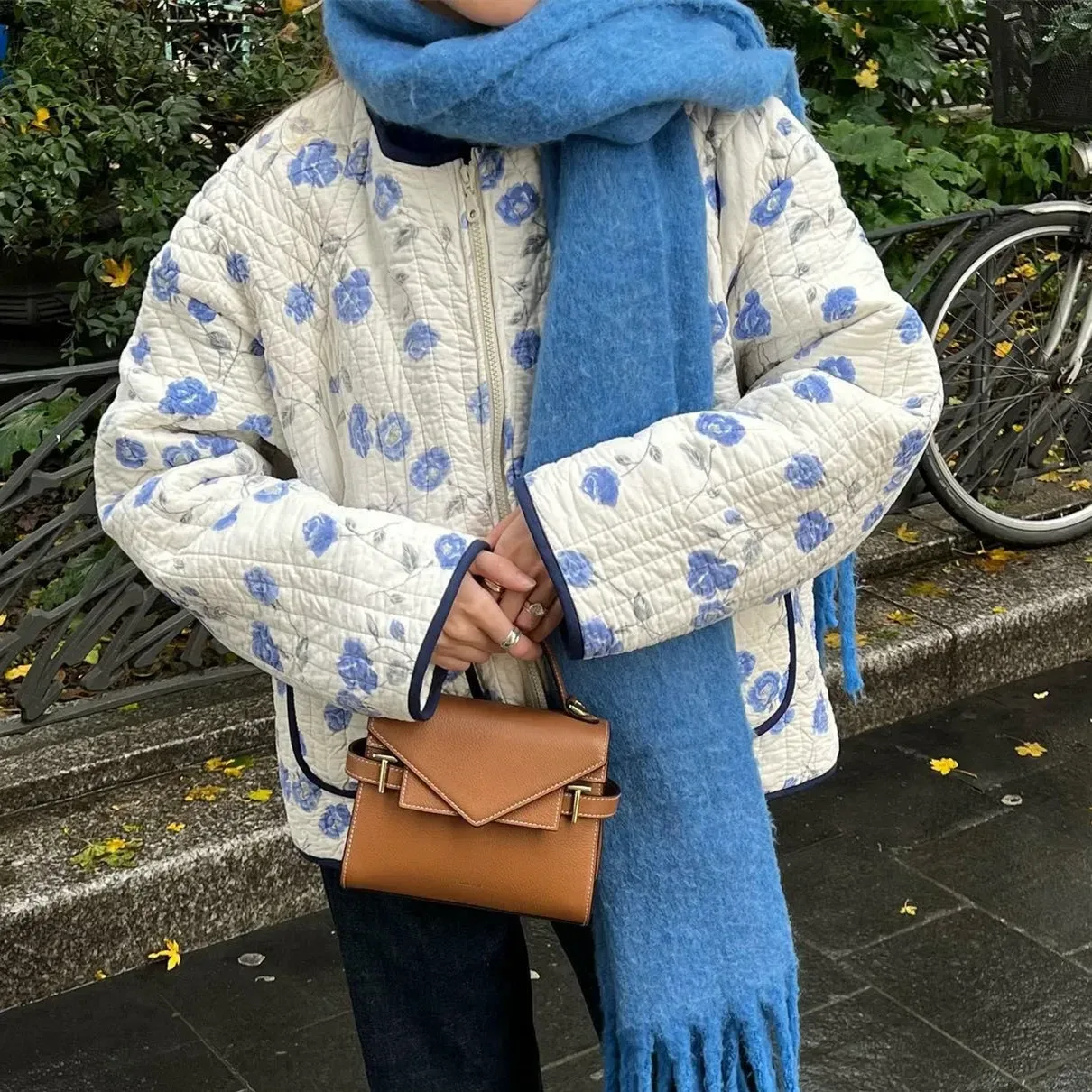 Flower Puffer Jacket 2