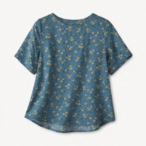 Damen Bluse Mit Blumenmuster 1