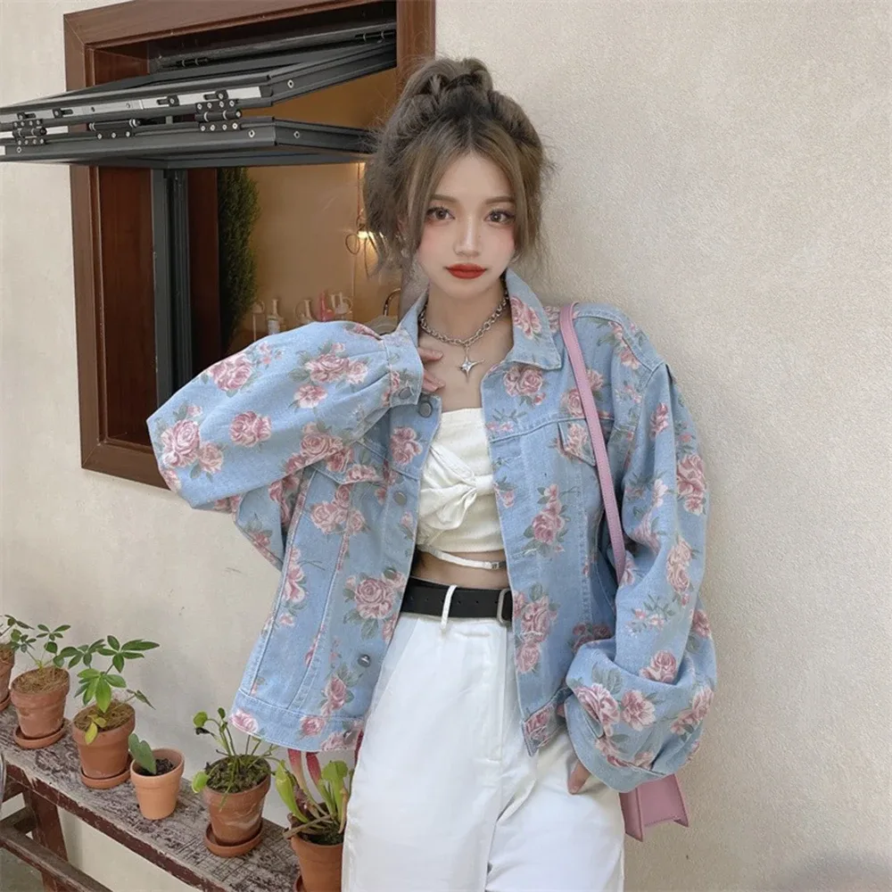 Flower Jean Jacket 2