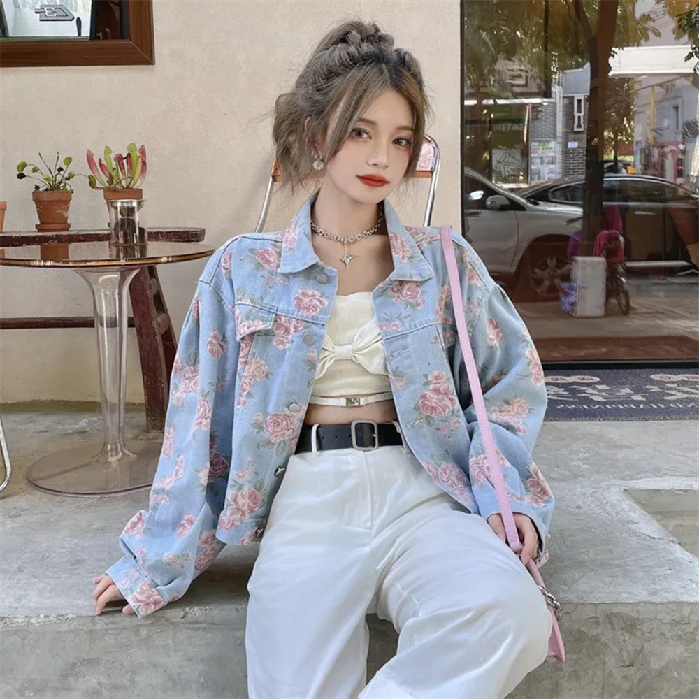 Flower Jean Jacket 4