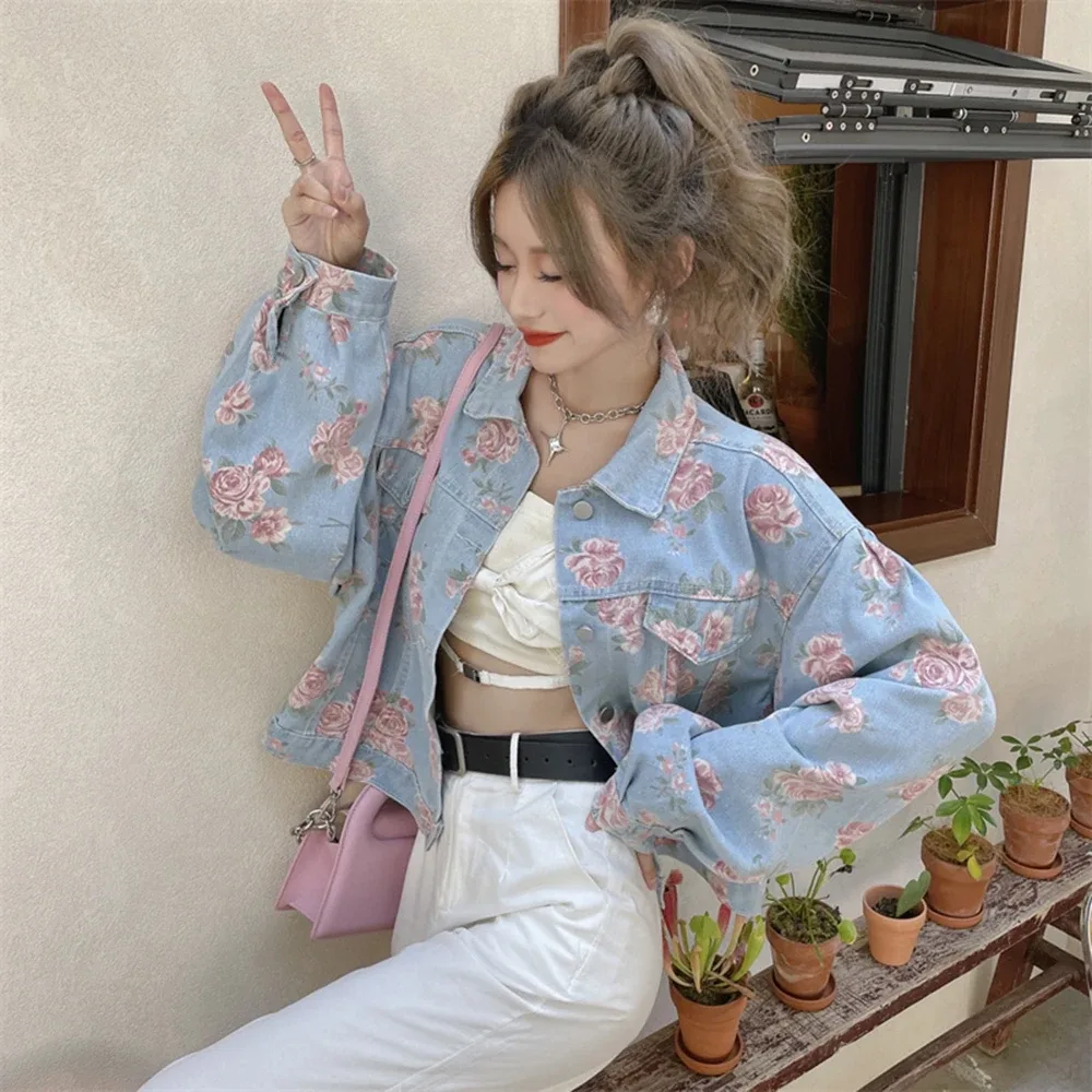 Flower Jean Jacket 5