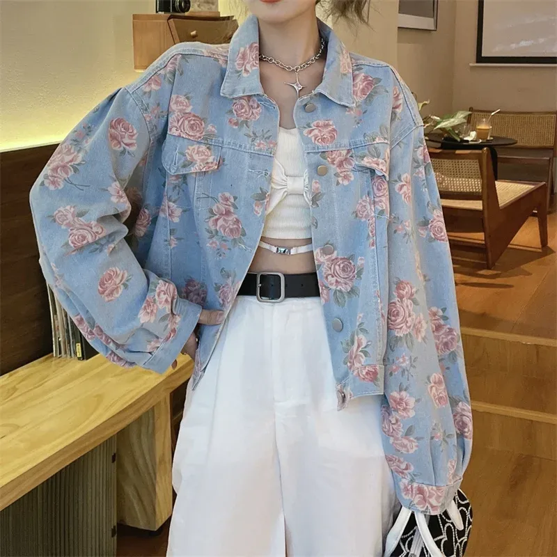 Flower Jean Jacket 7