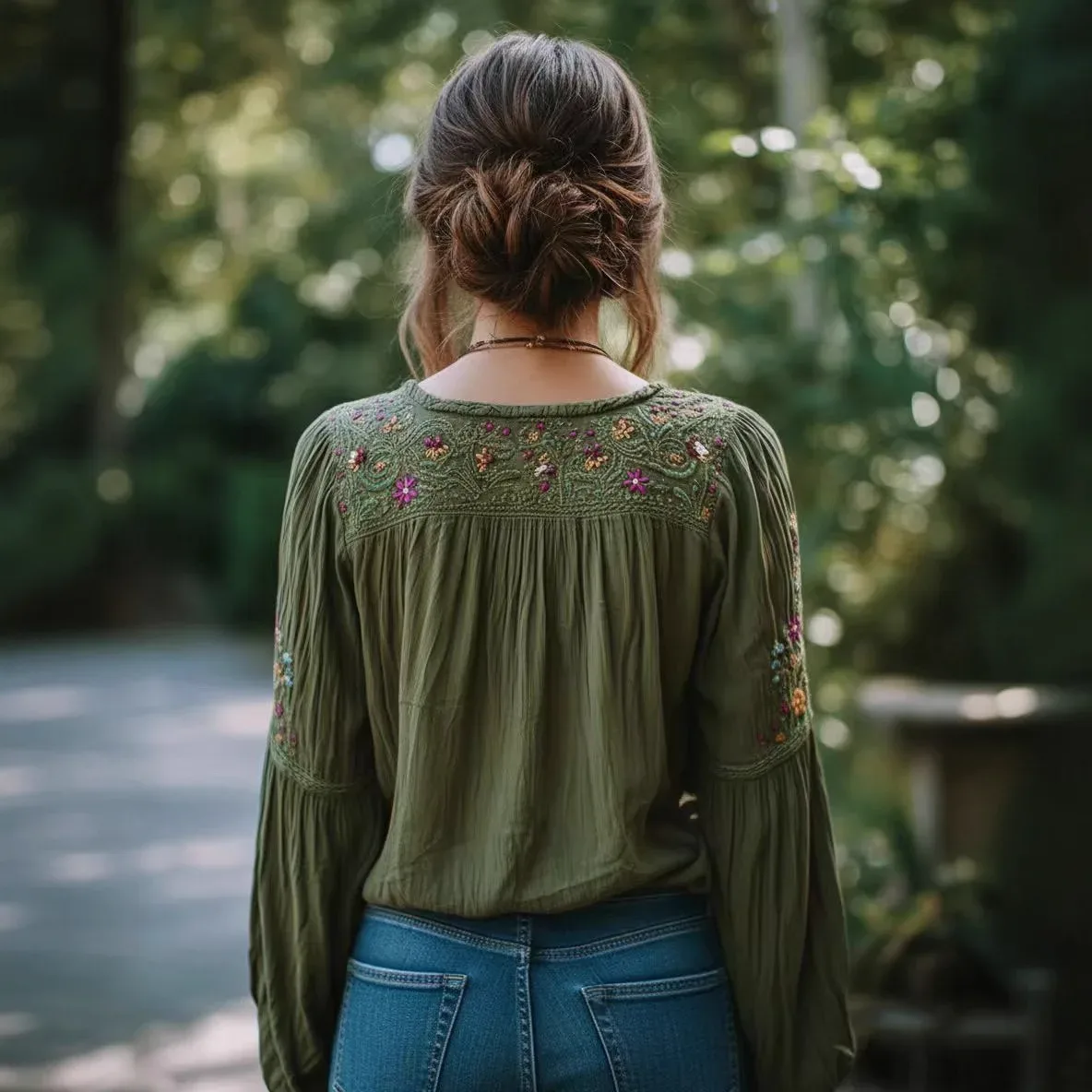 Bluse Floraler Print 2
