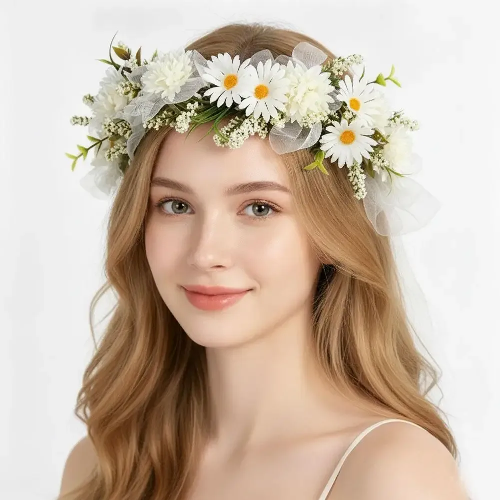 Blumenkette Fürs Haar 2