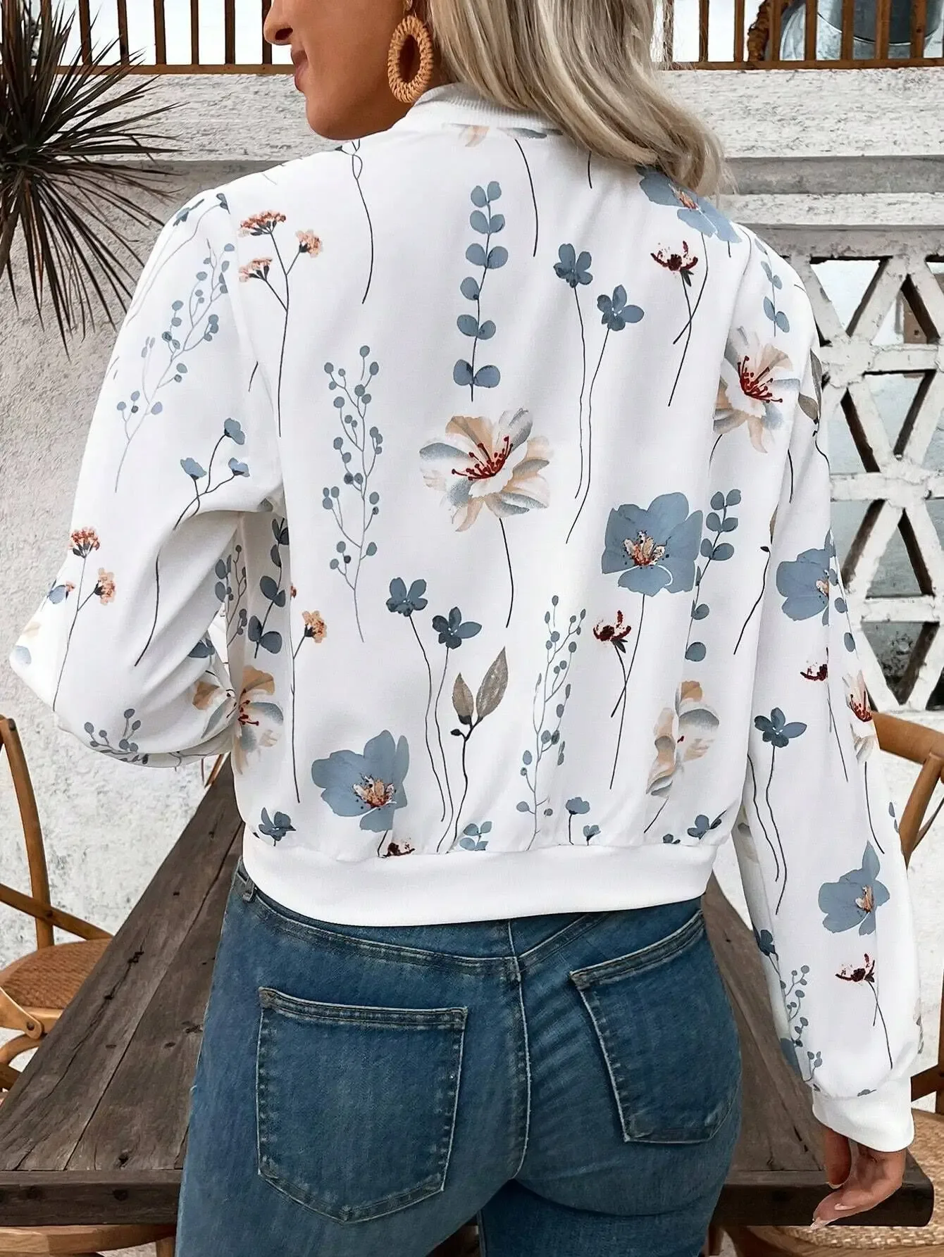 Floral Bomber Jacket 2