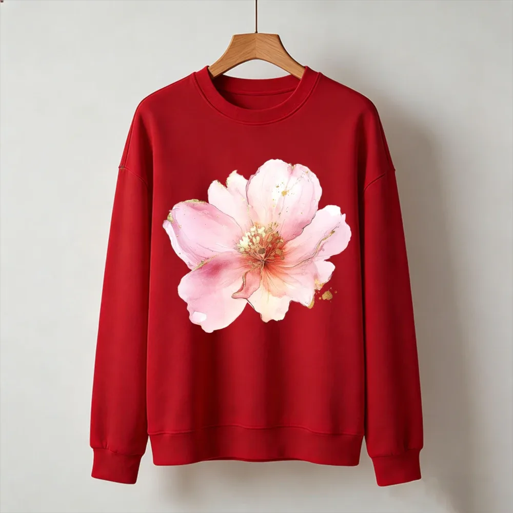 Pink Rose Pullover 2