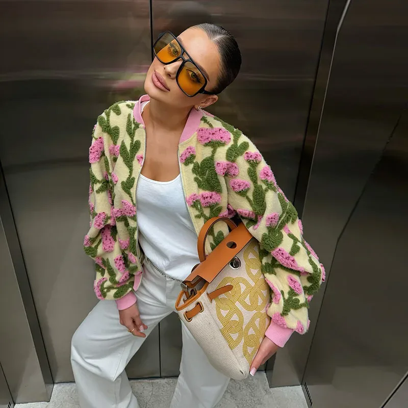 Flower Bomber Jacket 7