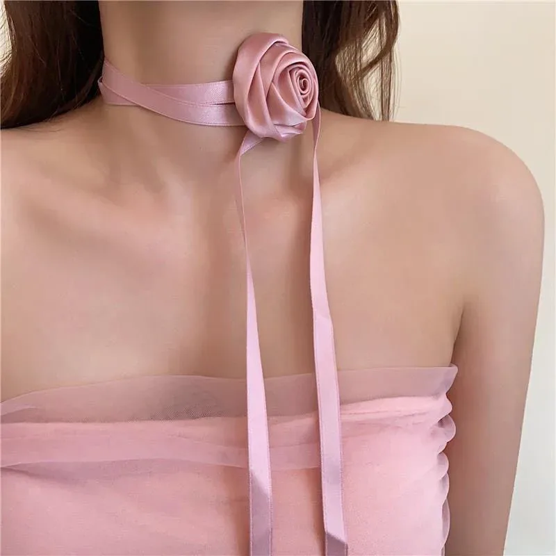 Blumenkette Pink 2