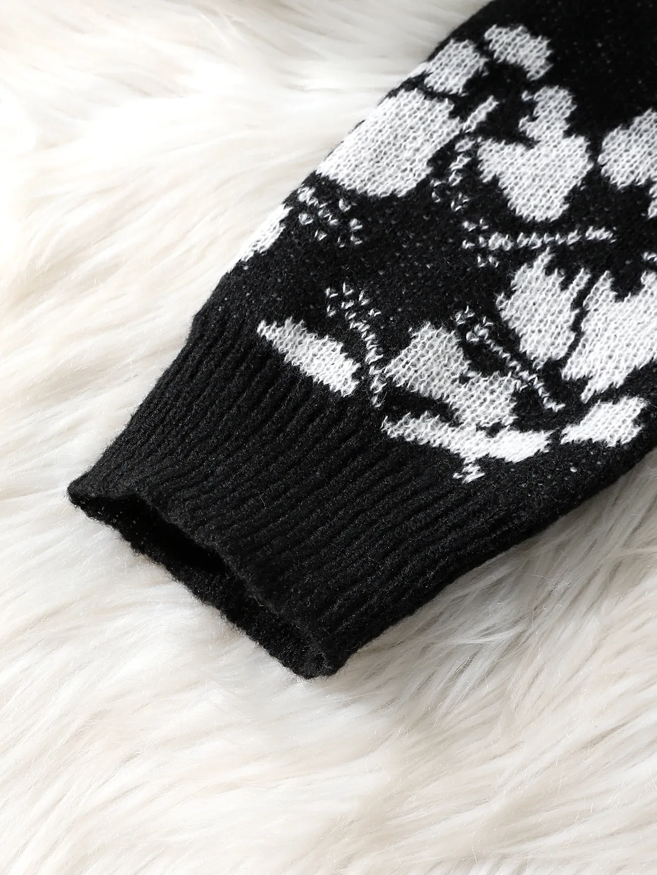 Blumen Pullover Herren 4