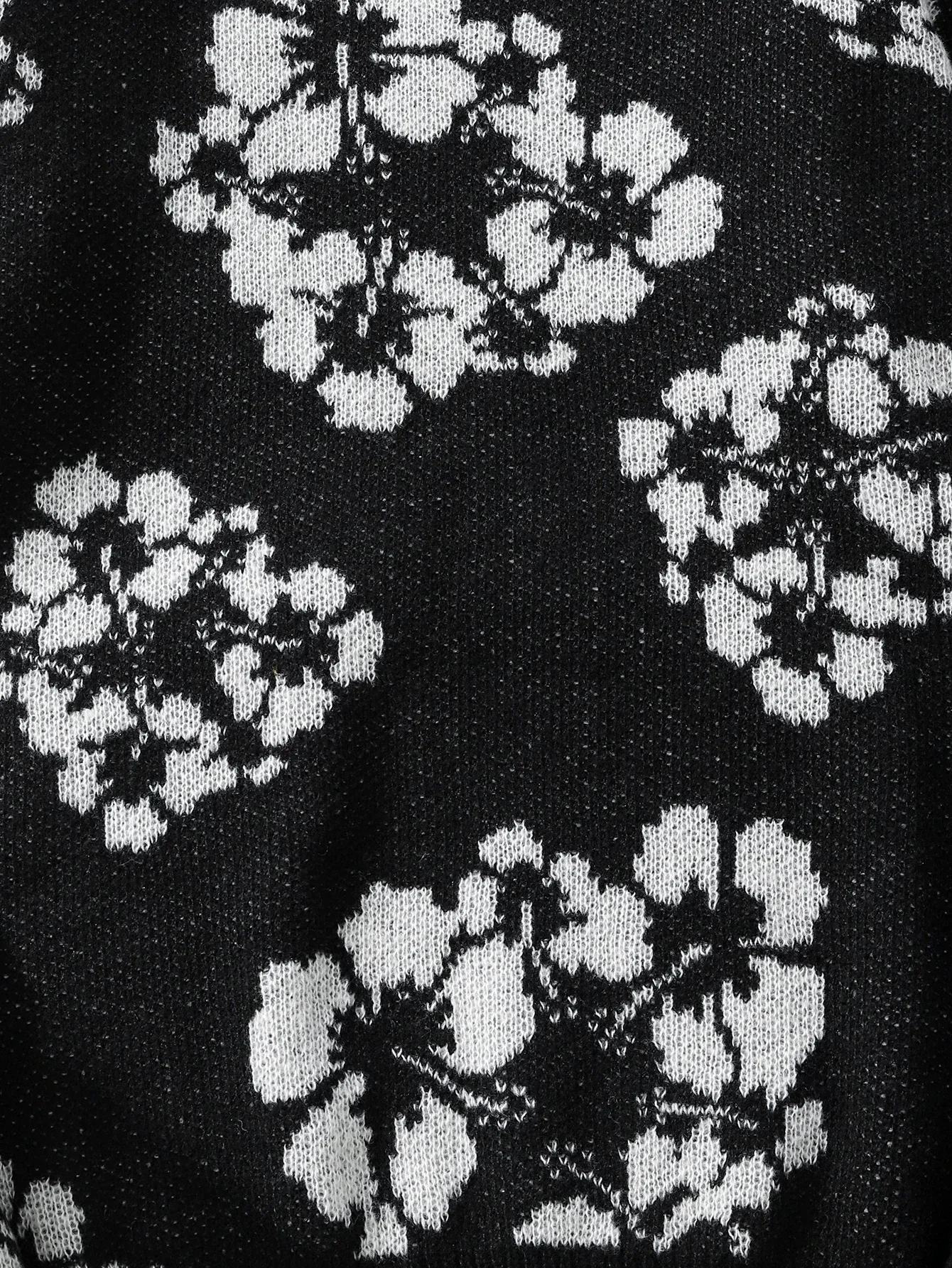 Blumen Pullover Herren 5