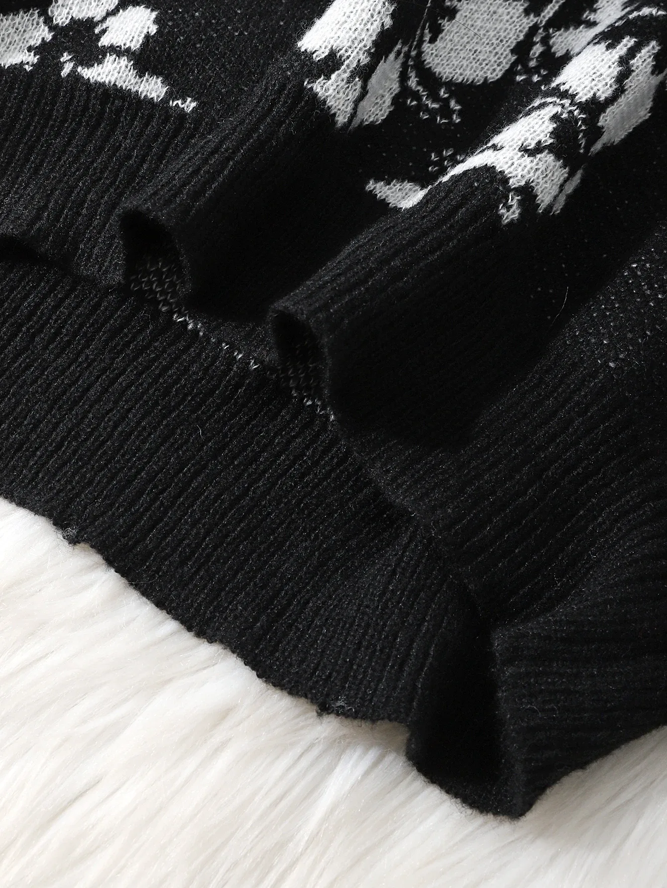 Blumen Pullover Herren 6