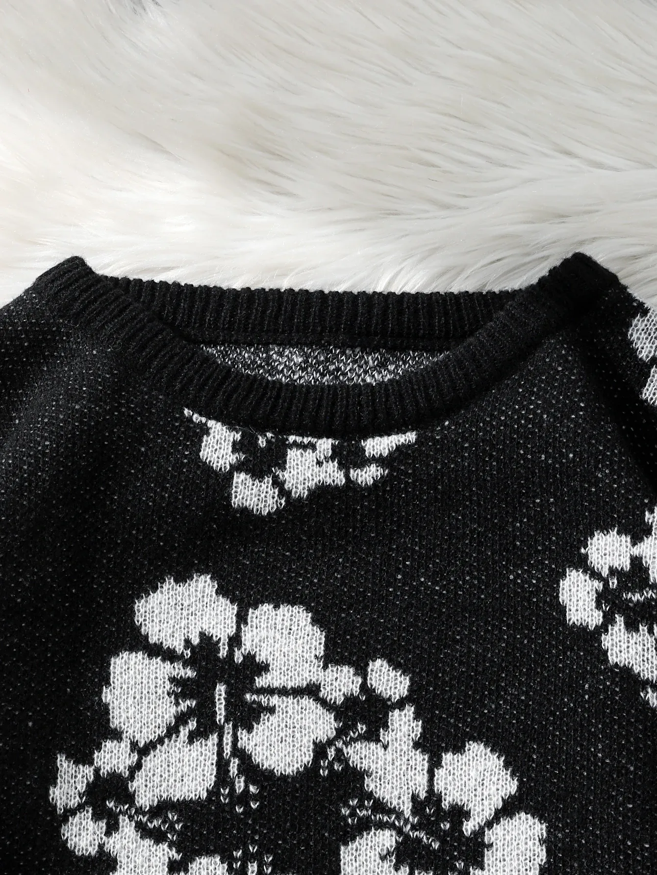 Blumen Pullover Herren 7