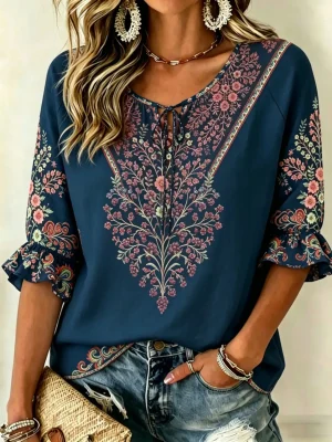 Floral & Ivy Blouses 1