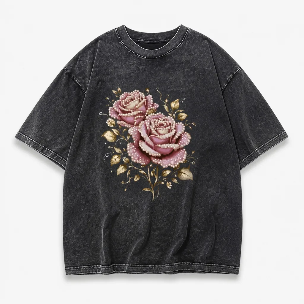 Knutschen Und Rose Shirt 1