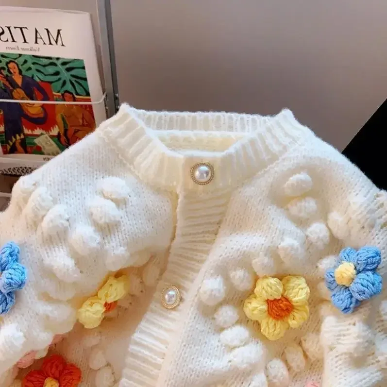 Embroidered Flower Sweater 2
