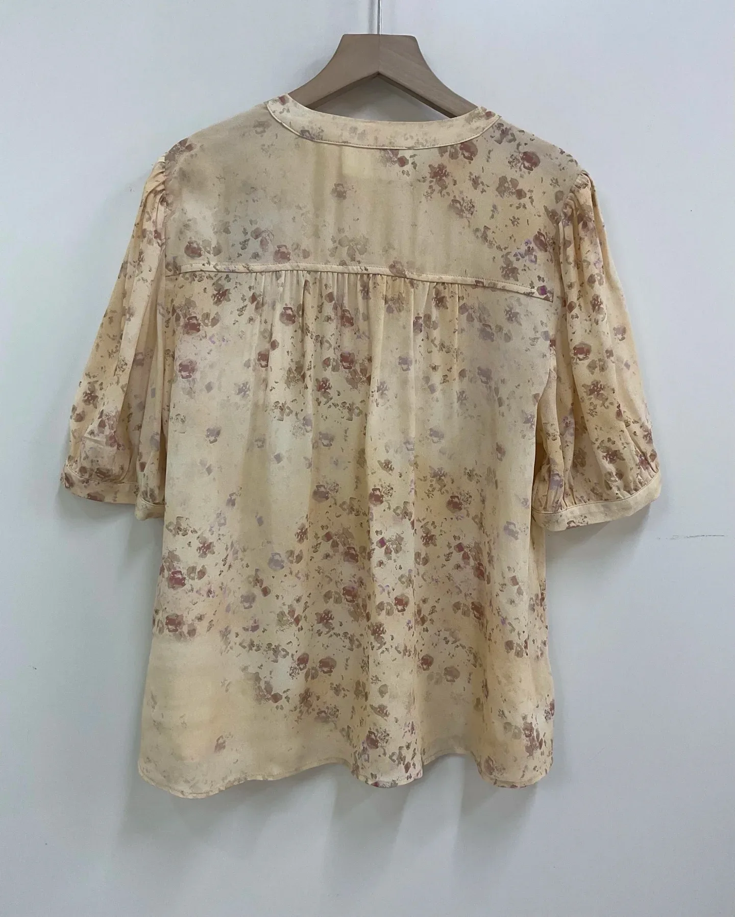 Florale Blusen Viskose 4