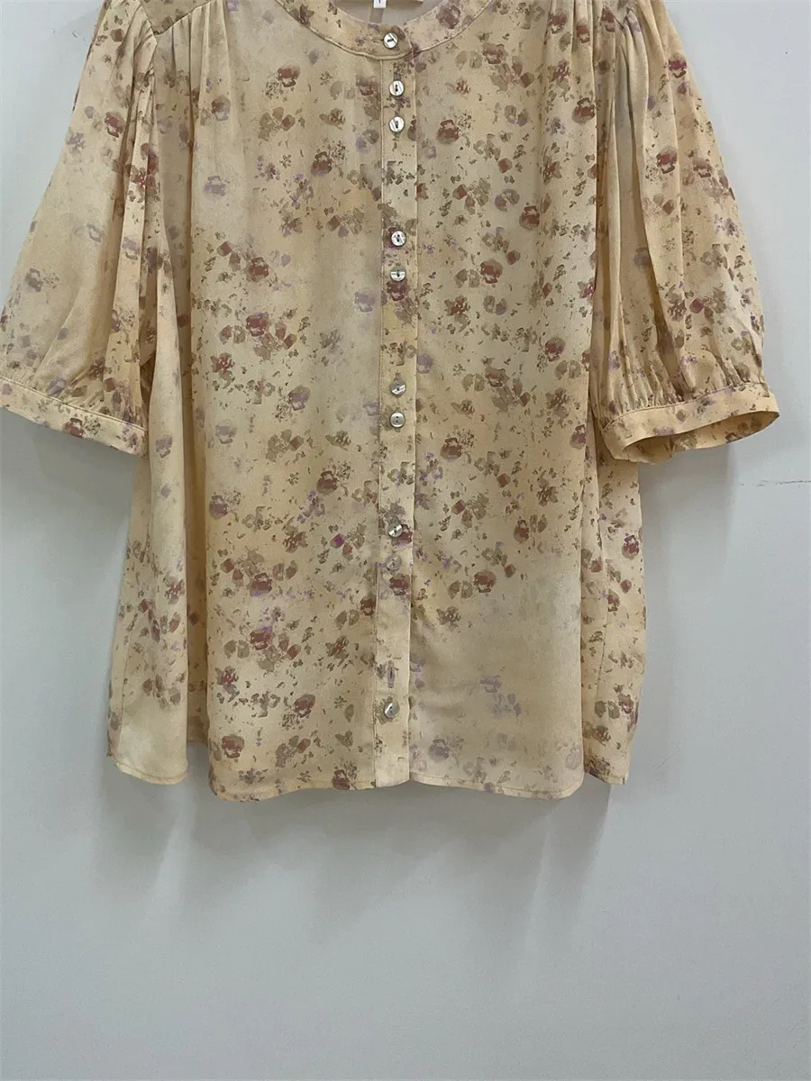 Florale Blusen Viskose 5