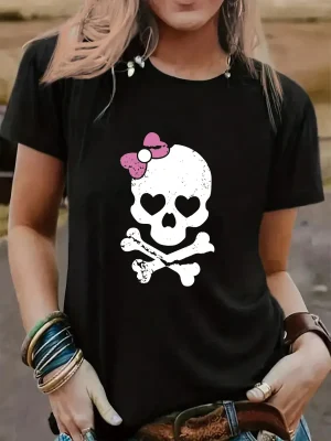Rose Skull Shirt 1