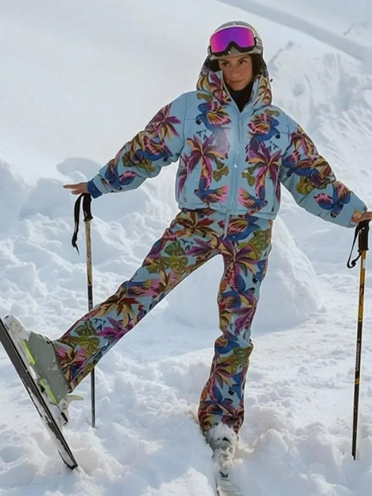 Flower Ski Jacket 1