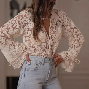 Floral Lace Blouse 1