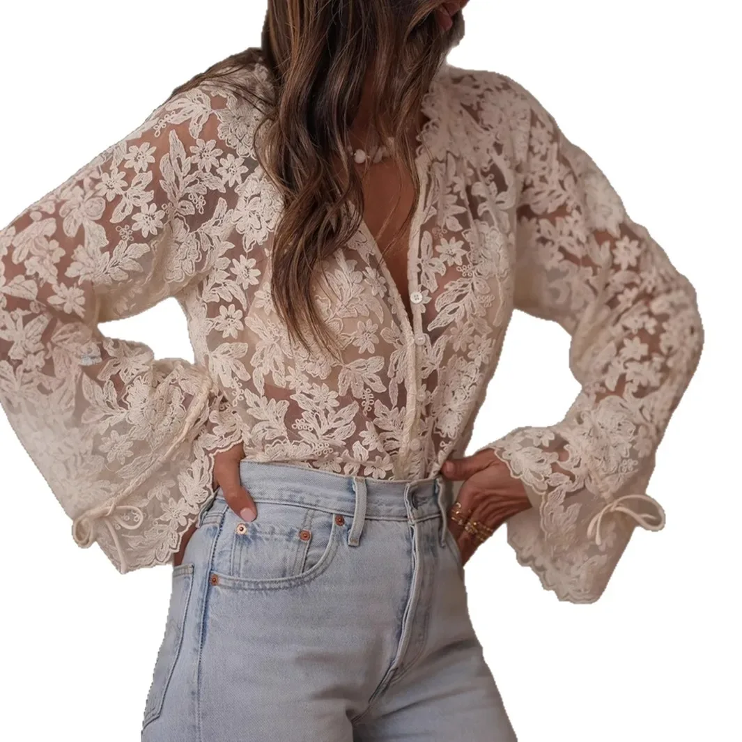 Floral Lace Blouse 2