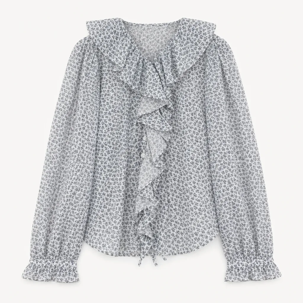 Floral Pattern Blouse 1