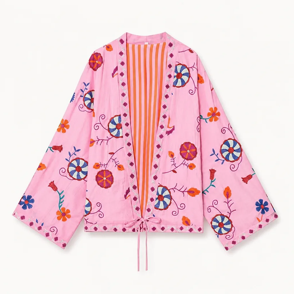 Floral Embroidered Jacket 1