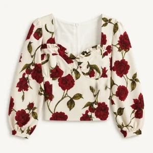 Bluse Schwarze Rose 1