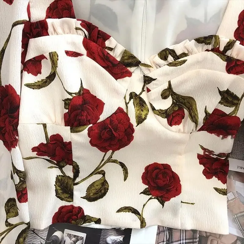 Bluse Schwarze Rose 3
