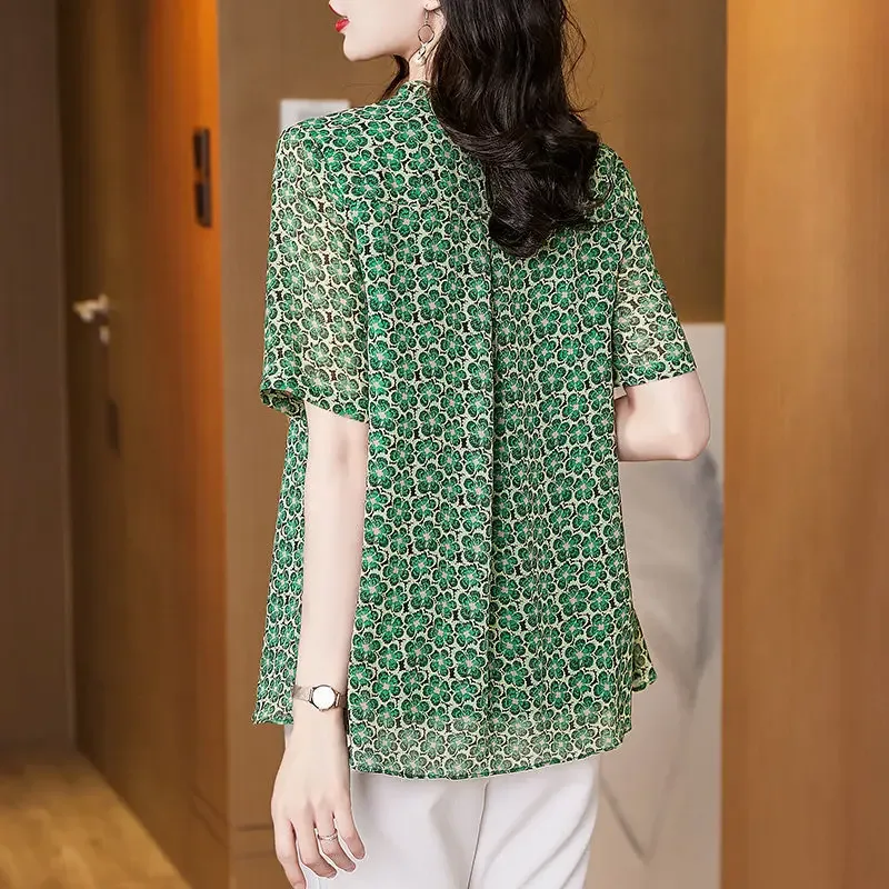 Floral Ruffle Blouse 2