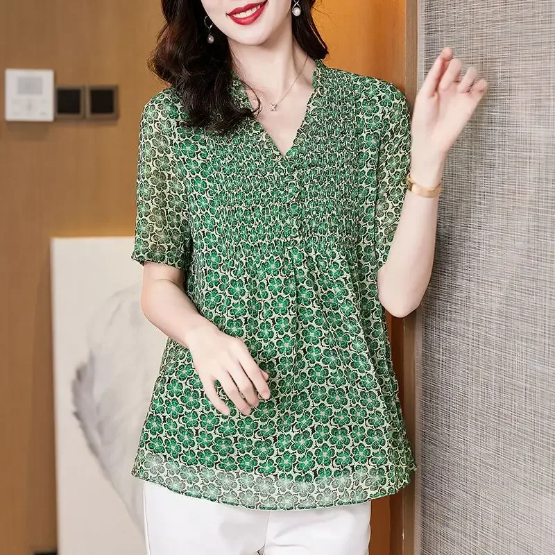 Floral Ruffle Blouse 3